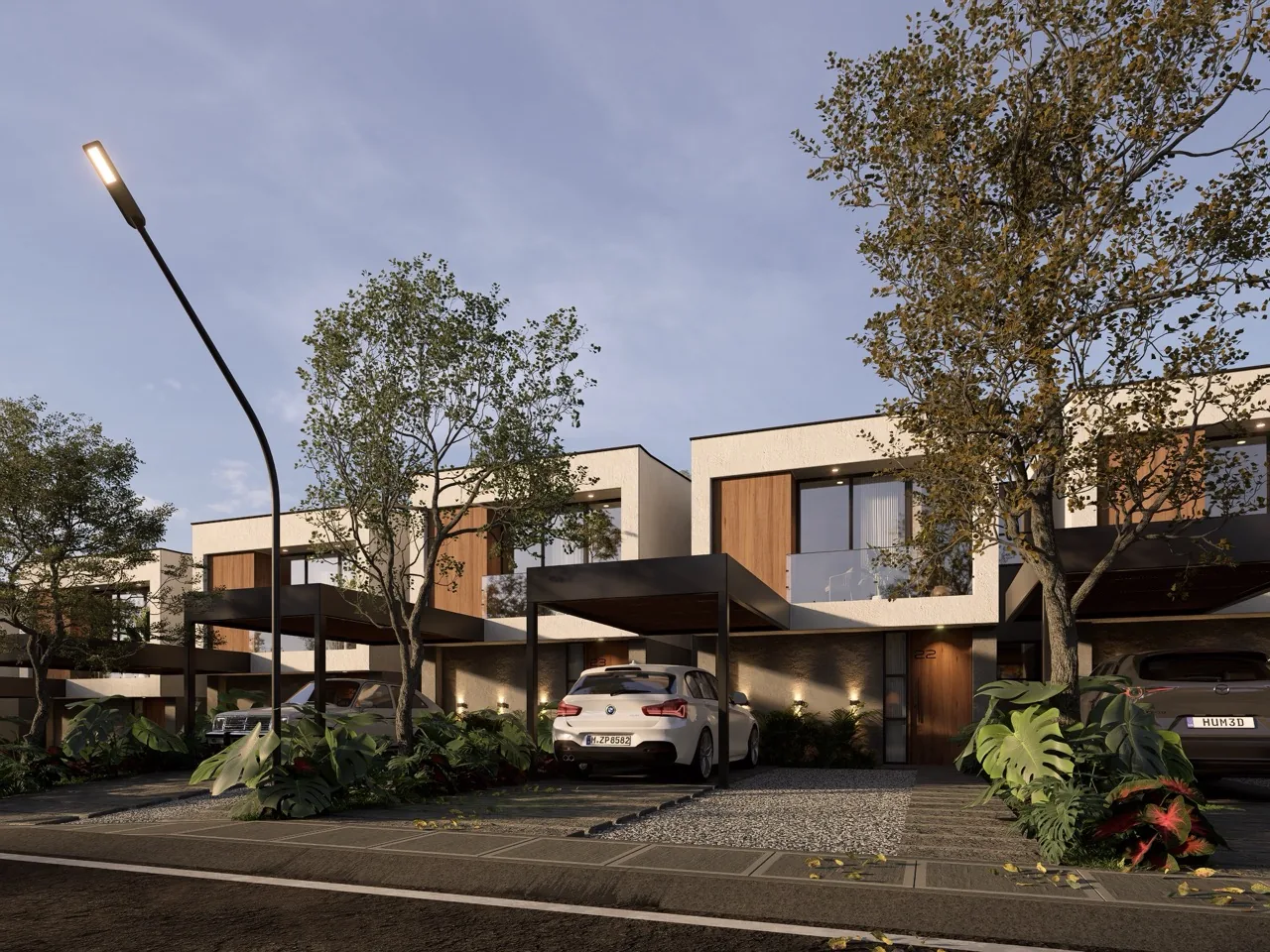 Garden Houses — fachada