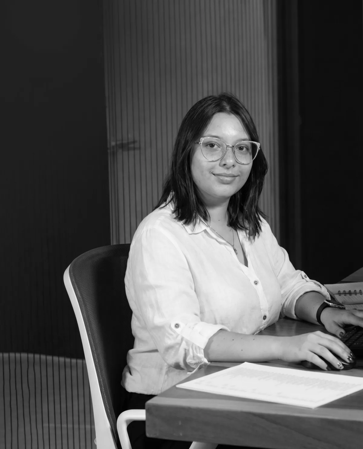 Nataly Echeverri, Auxiliar Contable